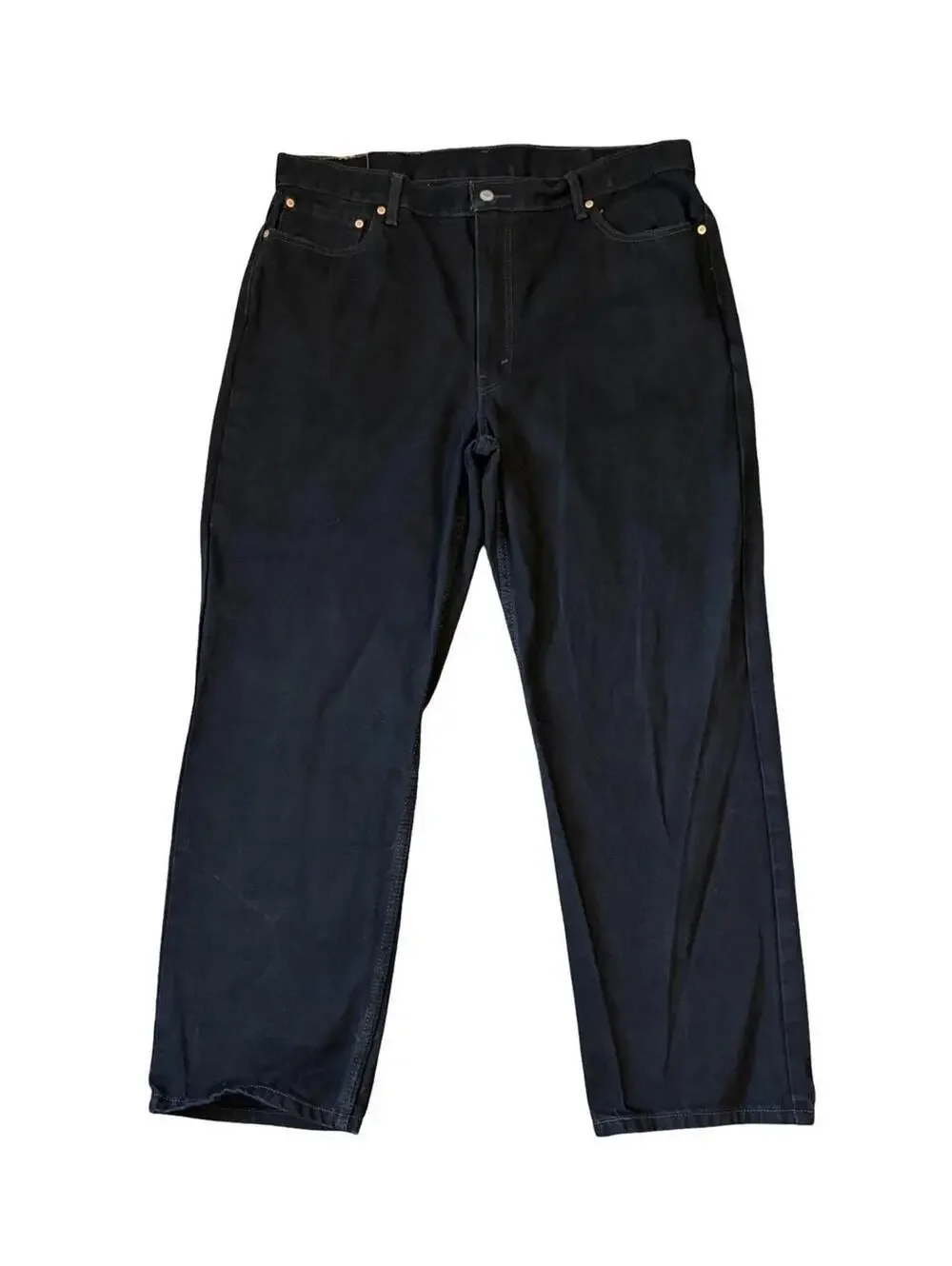 Levi's Men's 550 Black Relaxed Fit Jeans Size 42x32